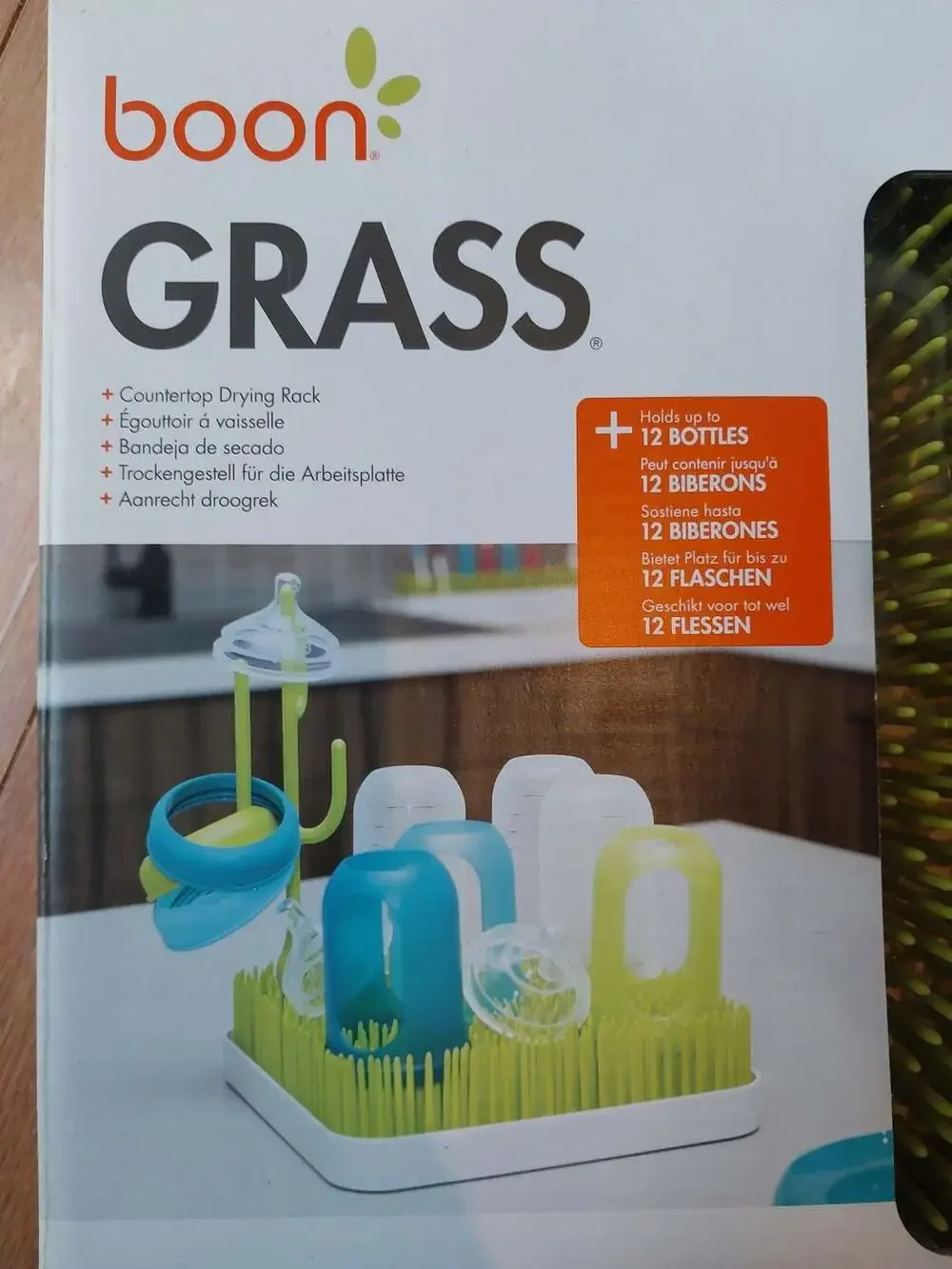 Boon Grass Countertop Baby Bottle Drying Rack